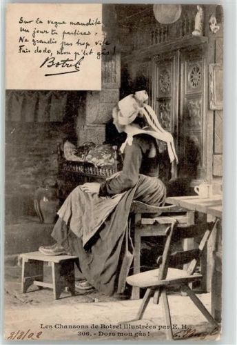 Nantes 1902 Tracht Ort lt. Stempel