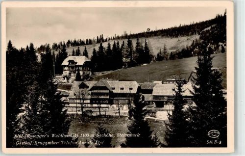 Krieglach 1938 Gasthaus Bruggraber