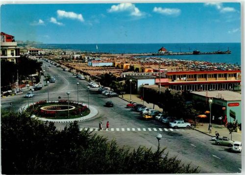 Cervia Promenade am Meer Strand