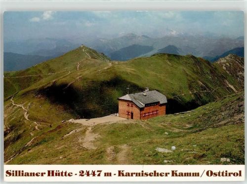Sillian Sillianer Hütte Karnischer Kamm Hüttenstempel