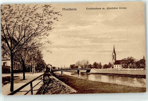 Pforzheim Krankenhaus Alstädter Kirche