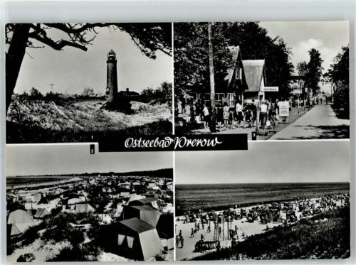 Ostseebad Prerow Zeltplatz Leuchtturm Darßer Ort