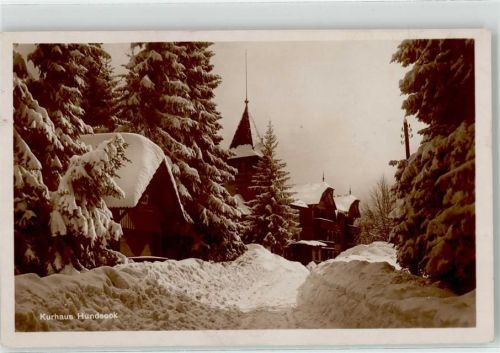 Hundseck Kurhaus Winter