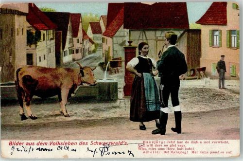 Tracht Frau Kuh
