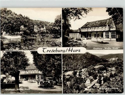 Treseburg Bode Gasthaus Weißer Hirsch