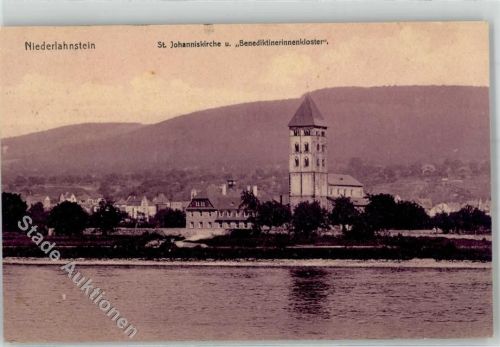 Niederlahnstein 1908 St.Johanniskirche Benediktinerkloster