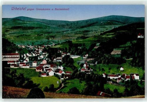 Urbeis Urbeistal gegen Grenzkamm und Buchenkopf