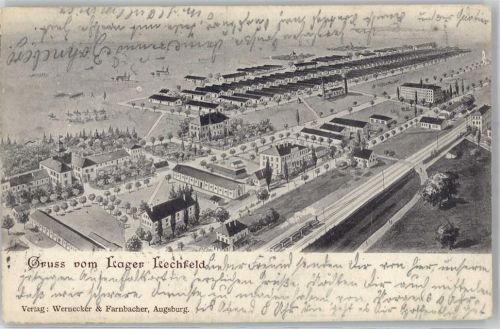 Lager Lechfeld 1905 Lager