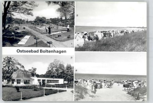Ostseebad Boltenhagen Minigolfanlage Gasthaus Pavillon Strand