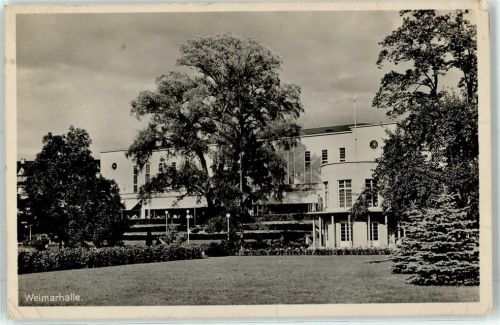 99423 O5300 Weimar , Thür - Weimarhalle