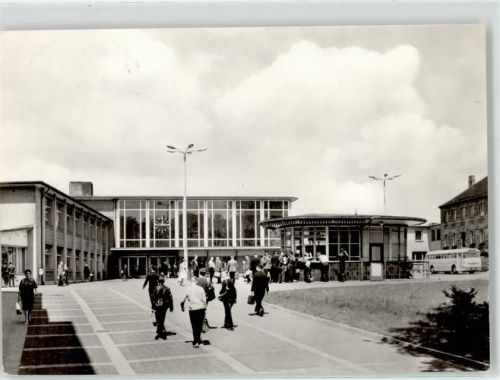 Sangerhausen Bahnhof Omnibus