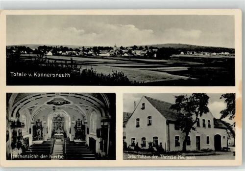 Konnersreuth Kirche Geburtshaus der Therese Neumann