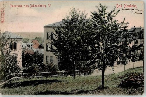 Bad Nauheim 1905 Blick vom Johannisberg