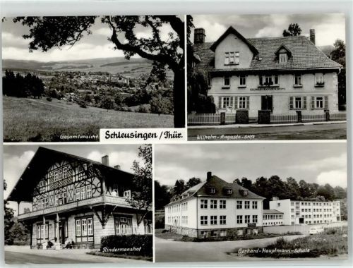 Schleusingen Wilhelm Augusta Stift Gehard Hauptmann Schule Rindermanshof