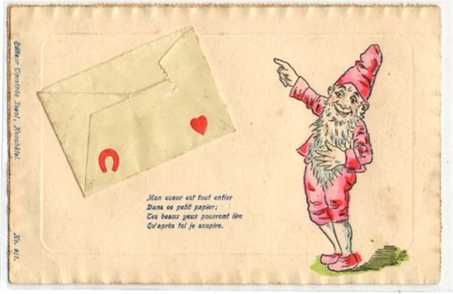 1902 Briefumschlag auf Postkarte