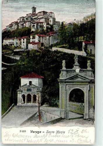 Varese 1904 Kirche Sacro Monte