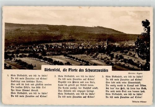 Birkenfeld Liedtext Wilhelm Göhner