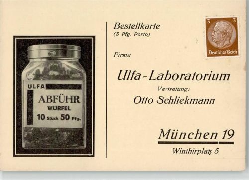München Medizin Ulfa Abführ Würfel