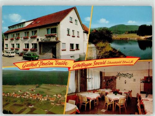 72297 W7291 Göttelfingen , Kr Freudenstadt - Gasthaus Pension Traube