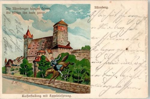 Nürnberg 1903 sign. J. H.