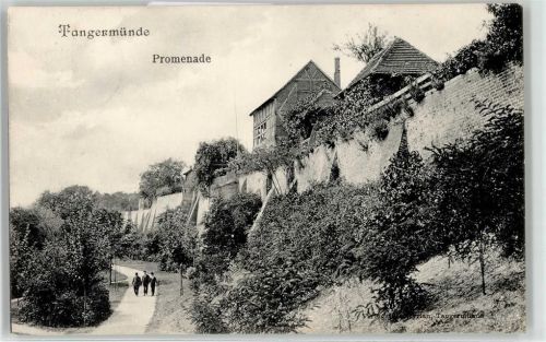 Tangermünde Promenade Stadtmauer