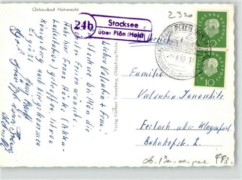 Stocksee Landpoststempel