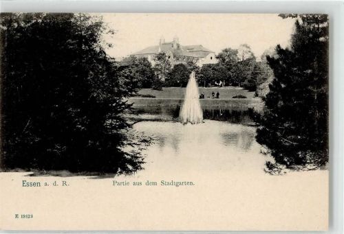 Essen Stadtgarten Fontäne
