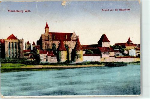 Marienburg 1916 Schloss Feldpost WK I