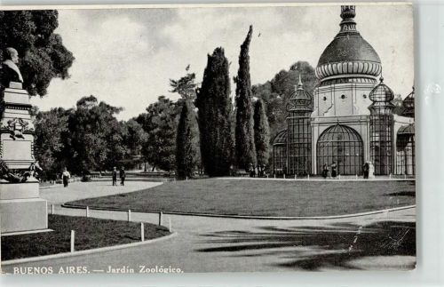 Buenos Aires Zoologischer Garten Eingang Denkmal