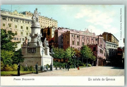 Genova Piazza Acquaverde
