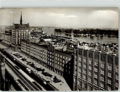 Rostock Lange Straße Omnibus Hafen