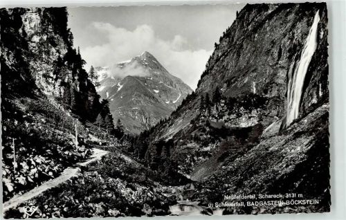 Bad Gastein Naßfeldertal Schareck Schleierfall