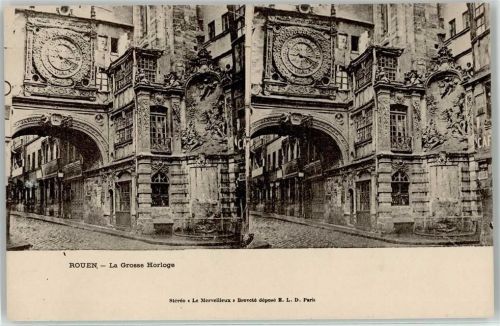 Rouen Die grosse Uhr