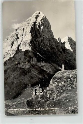 Wolayerseehütte Berghütte Seekopf