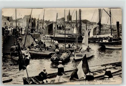 La Fere 1913 Hafen