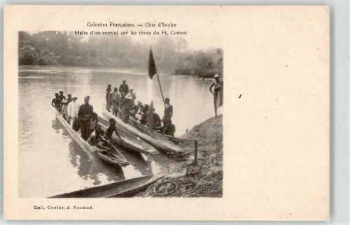 Convoi River Fl.Comoe Boot Anlegestelle