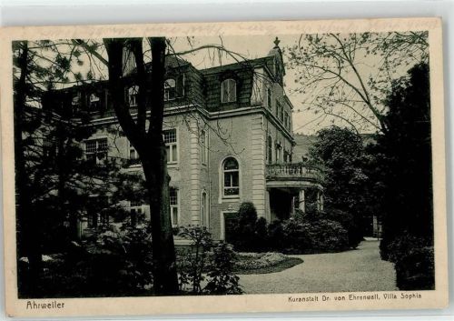 Ahrweiler Kuranstalt Dr von Ehrenwall Villa Sophia