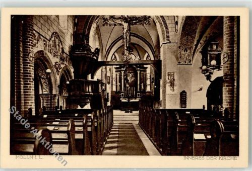 Mölln Inneres der Kirche