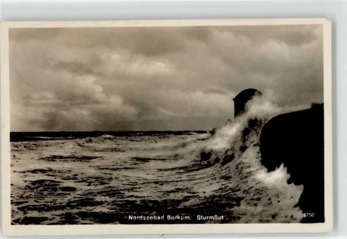 Borkum Sturmflut