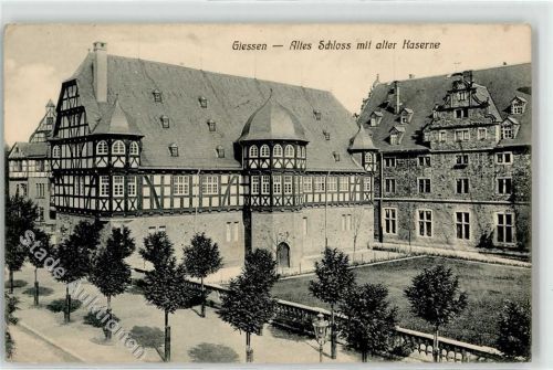 35390 W6300 Gießen , Lahn - altes Schloss Kaserne