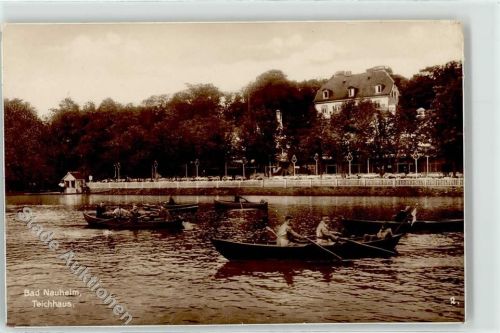 Bad Nauheim Teichhaus Bootspartie