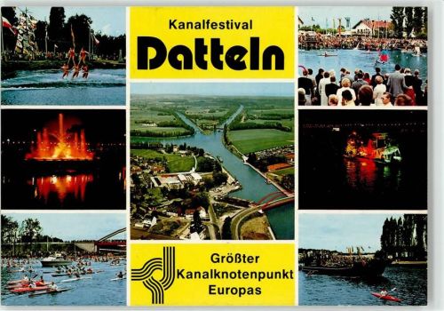 Datteln Kanalfestival größter Kanalknotenpunkt