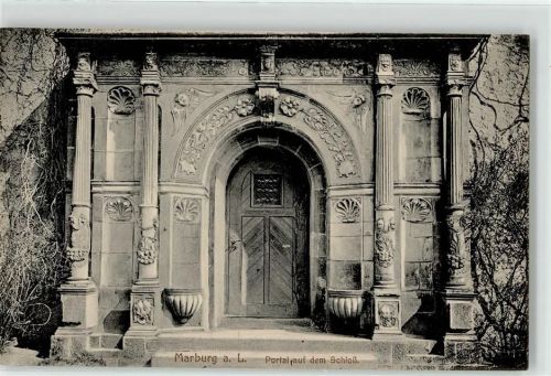 Marburg Portal Schloss