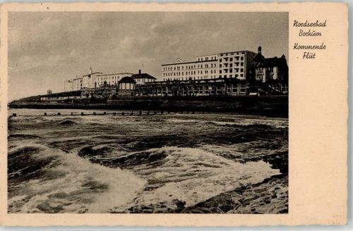 Borkum Kommende Flut