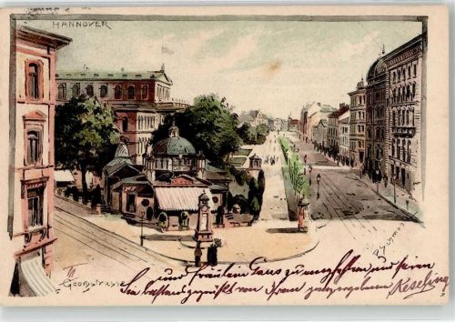 Hannover Georgstrasse signiert