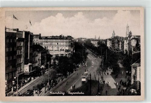 Hamburg Reeperbahn Straßenbahn