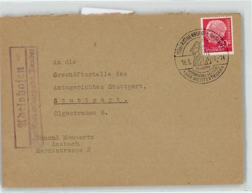 Adelshofen Landpoststempel