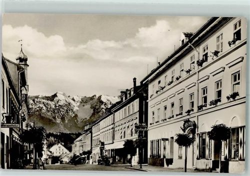 Murnau Hauptstraße mit Hotel Post Apotheke