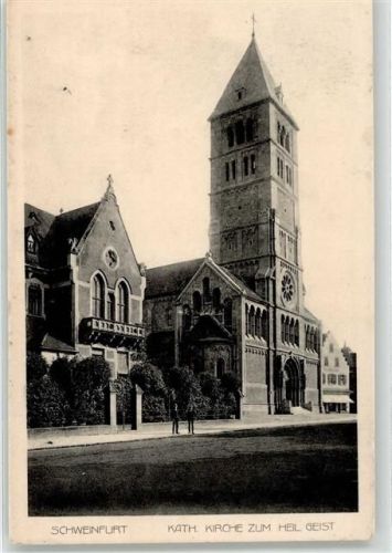 Schweinfurt 1915 Kath. Kirche zum Heiligen Geist