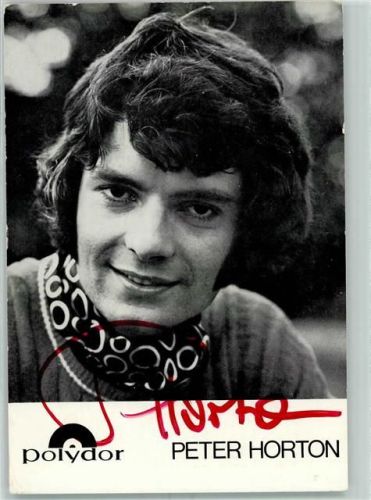 Peter Horton Autogramm origin. Unterschrift